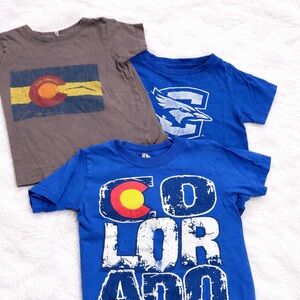 Blue Graphic Kids T-Shirt